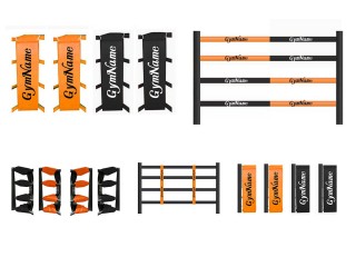 Customised Boxing Ring Cover Set : Orange/Black